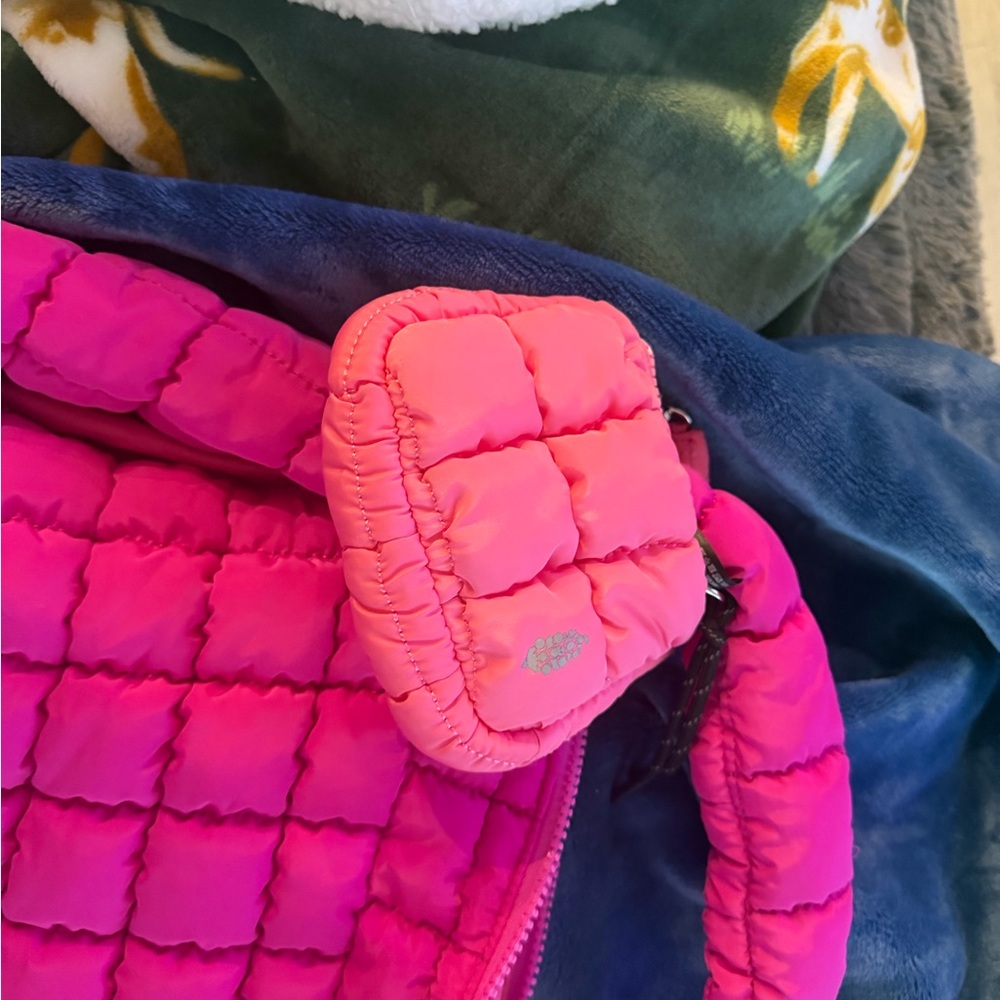 FP Movement by Free People Pink Quilted Tote - Picture 2 of 4